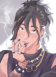 full render - bust up